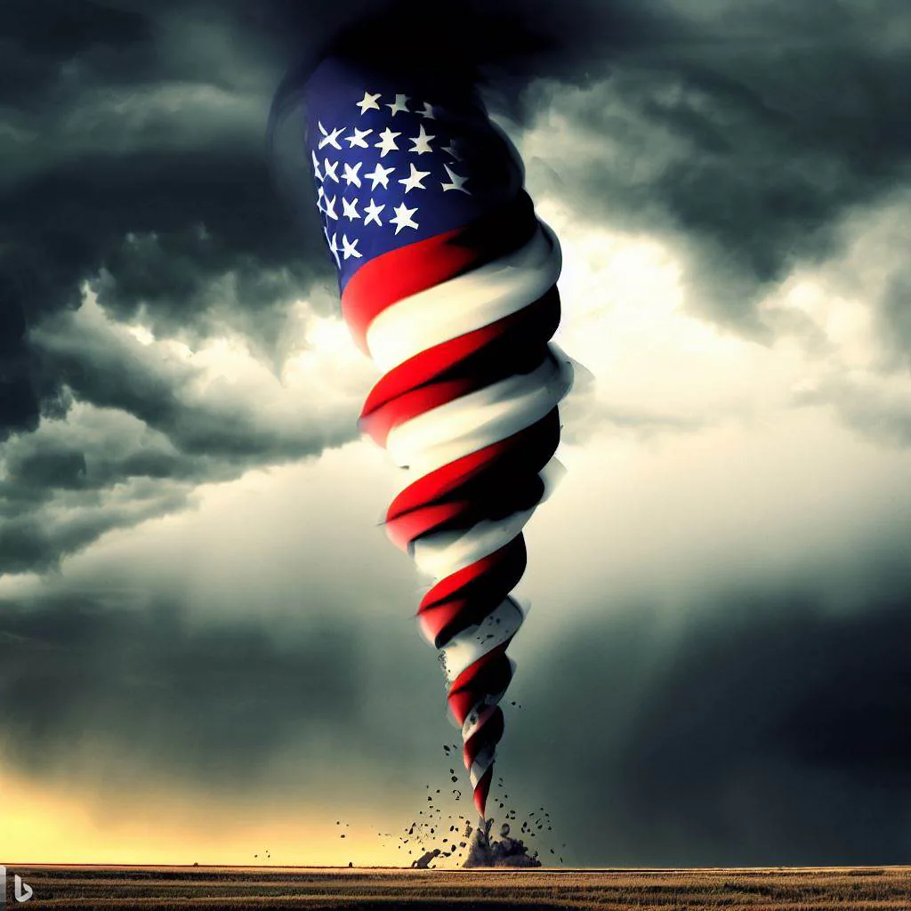 Illustration du projet 2023 - Data/PowerBI - Analyse des tornades aux USA sur les 50 dernières années