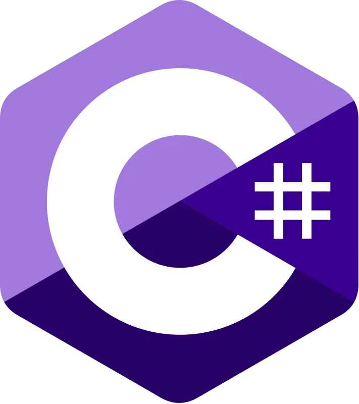 Logo C sharp, technologie centrale du parcours de Cédric