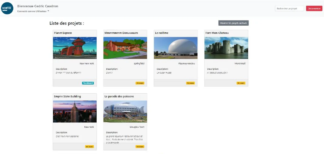 Illustration du projet 2020 - Oral Développeur Web et WebMobile - Développement d'une application de gestion de chantier